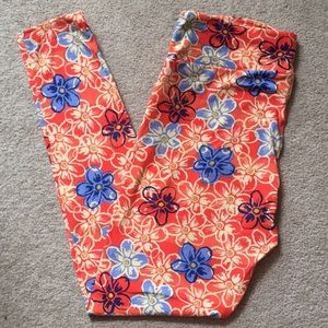 Women’s LuLaRoe TC Leggings Floral